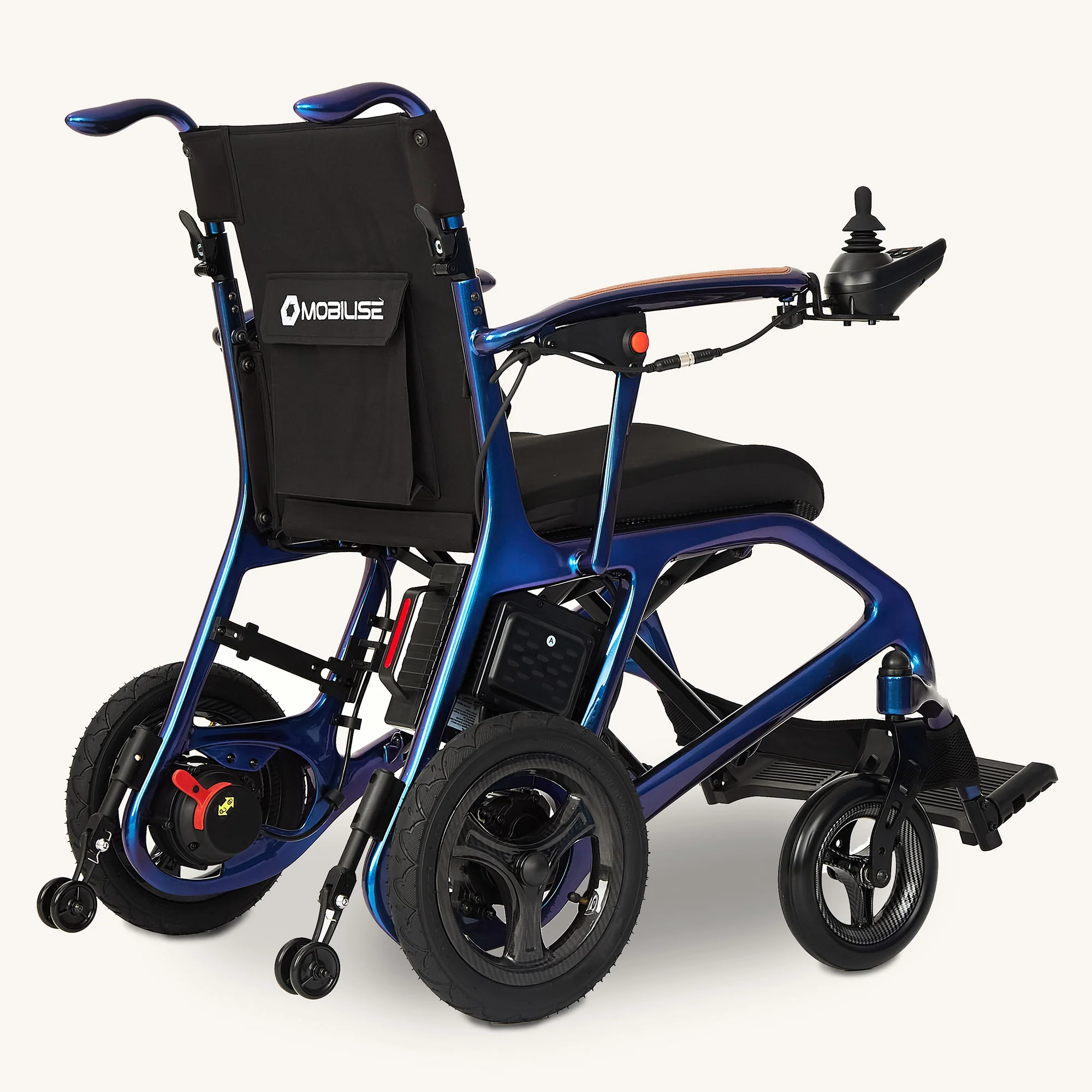 The Halo Carbon Fiber - 12.9kg Airline Friendly Ultra Lightweight Folding Travel Electric Wheelchair - Image 22